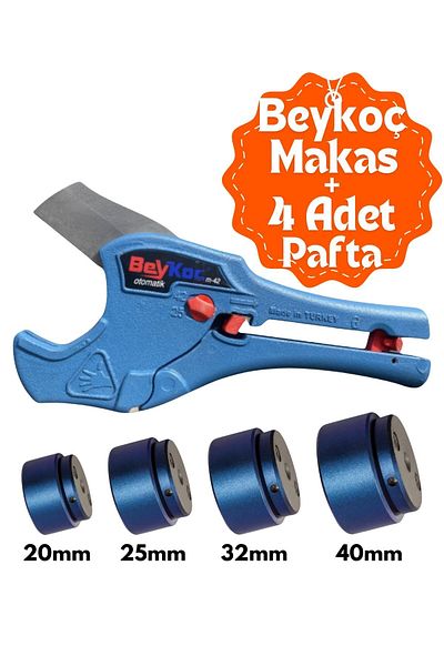 KOLDOOR Beykoç Fully Automatic Pprc Pipe Cutter 42 Mm Candan 20 Mm 25 Mm 32 Mm 40 Mm Set
