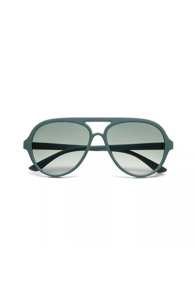 Okkia Green Alessio Unisex Sunglasses