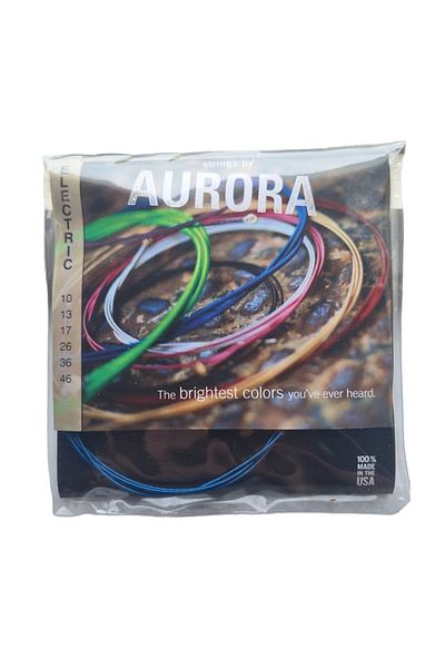 Aurora Electric Guitar String 10-46 Electric Guitar Strings Blue...