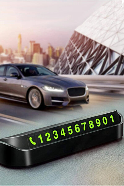 BLUE İNTER QASUL Oto Parkmatik Numaratik Tüm Arabalara Uygun Cam Önü Telefon Numarası