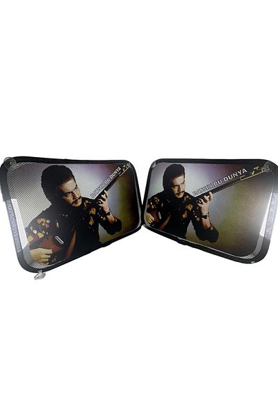 TKY Orhan Gencebay Printed Side Glass Curtain - Suitable for All Cars