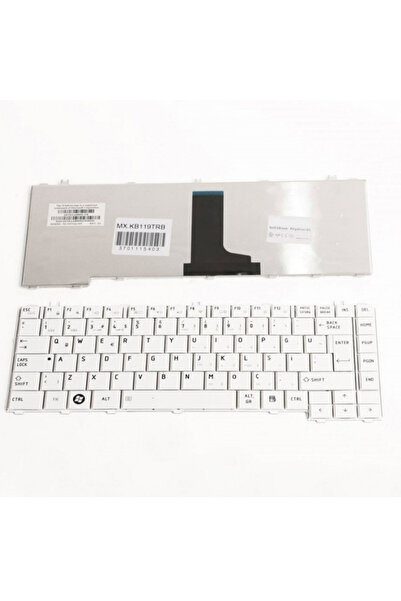 Afila Toshiba C640 C600 C645 C645D Notebook Klavyesi - Beyaz - TR