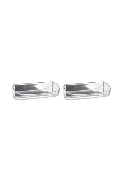 Bosphorus GLASSES AND COSMETICS SHELF SELF ADHESIVE 2 PIECES 15X5X5CM