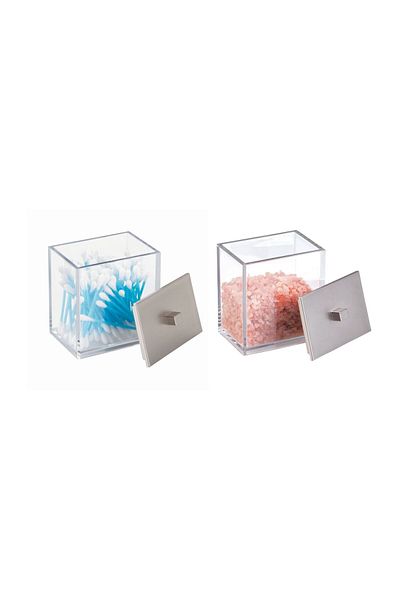 Bosphorus EAR STICK AND COTTON 2 PIECES ACRYLIC 9x6x11cm