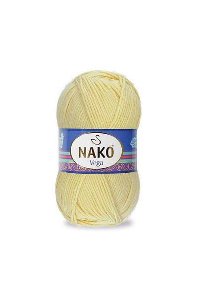 NAKO Vega Premium 5 τεμάχια ανοιχτό κίτρινο πλεκτό νήμα - 11599