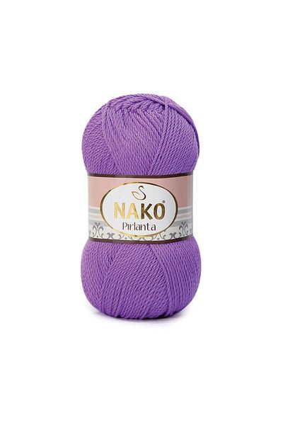 NAKO Diamond 1768 Light Purple Hand Knitting Yarn 100 Gr.