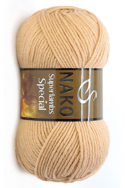 NAKO Superlambs 1670 Chickpea Hand Knitting - 100 Gr Thread