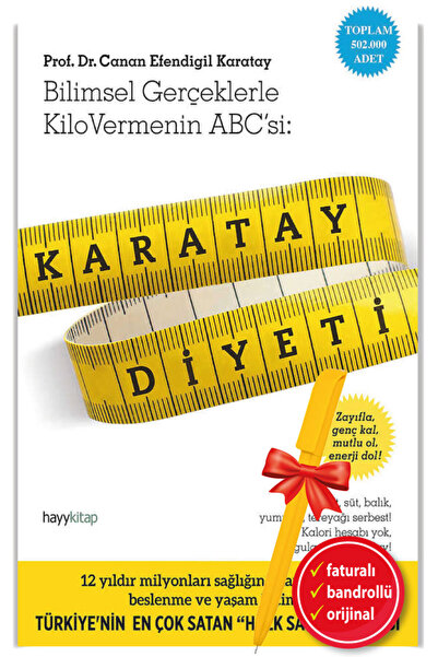 hayykitap Alfa Kalem + Canan Efendigil Karatay /  Karatay Diyeti - Hayykitap