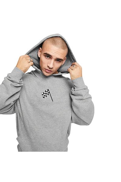 Sekiz Numara Premium Checkered Flag Sweatshirt
