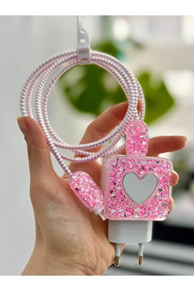 Go Aksesuar iPhone 18/20/25 W Şarj Cihazı Uyumlu 5 Parça Şarj Koruma Seti