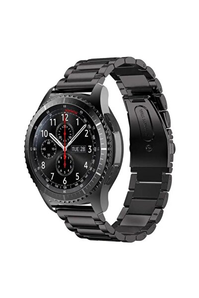 Mi7a Huawei Watch 3 / 3 Pro Gt Gt2 GT2E Gt2 Gt3 Pro 46MM Metal Kordon Klipsli Paslanmaz