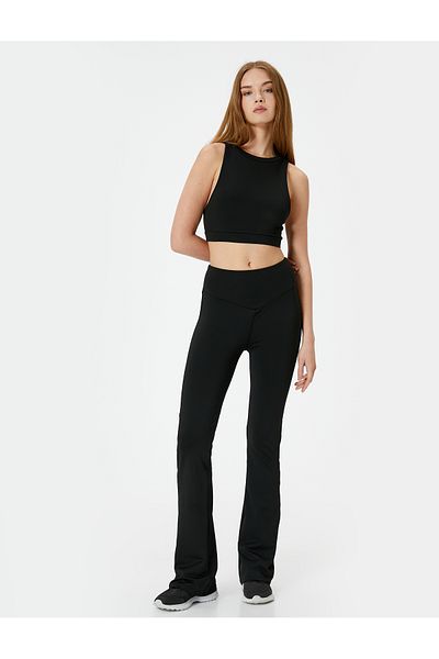 Koton High Waist Woven Sports Leggings