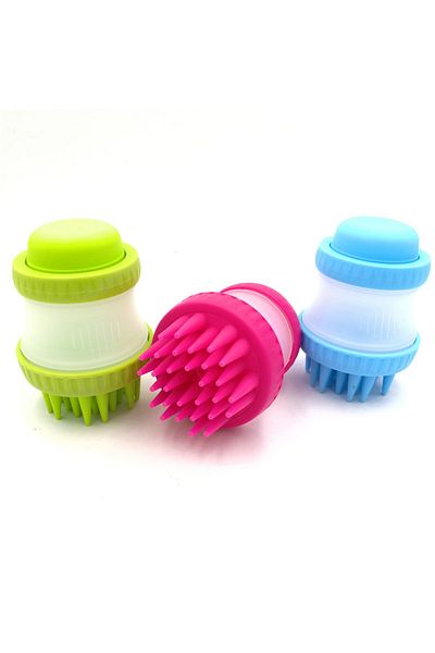 RAIKOU Massage and Washing Brush for Cat and Dog Washing