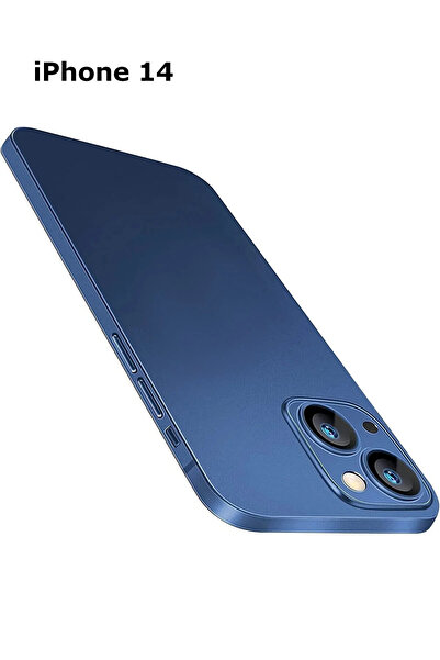 HyperAge iPhone 14 Kılıf Ultra Ince Mat Yüzeyli Elden Kaymaz Kamera Korumalı ...