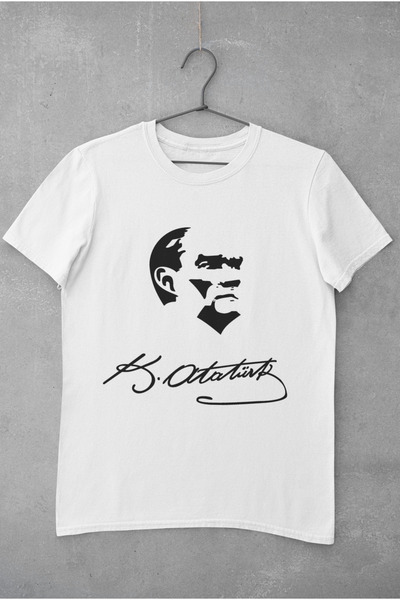 MAGORS BUMBAC IMPRIMAT ATATURK, GULER CICLET, tricouri pentru mama, tata si c...