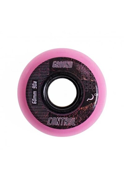 Ground Control CM Earth Pink 60mm/90A - مجموعة من 4 عجلات عدوانية