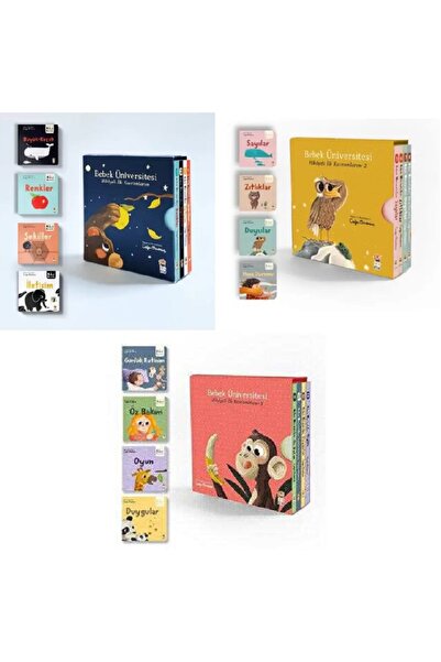 Sincap Kitap Bebek Üniversitesi 3 Kitap Set