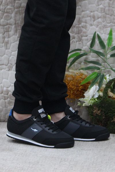 Lescon Pantofi sport pentru bărbați, Flint 2, negri, confortabili, produse originale