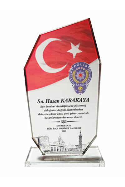 MERTKRİSTAL Kişiye Özel Cam Plaket Kristal Cam Plaket, Kişiye ve Kurumlara Öz...