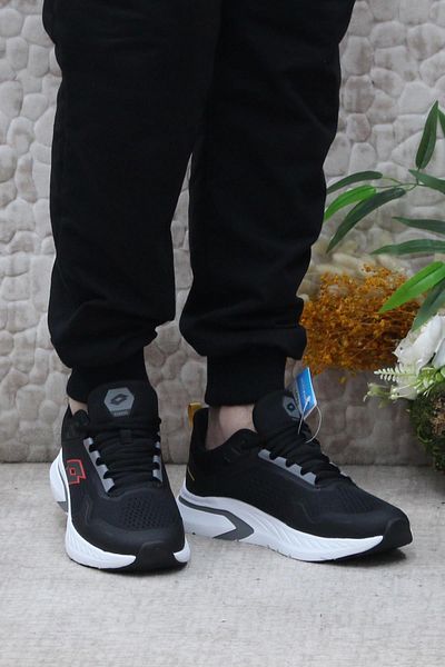 Lotto Ανδρικά αθλητικά παπούτσια - Lovelo Black Red Original παπούτσια για τρέξιμο