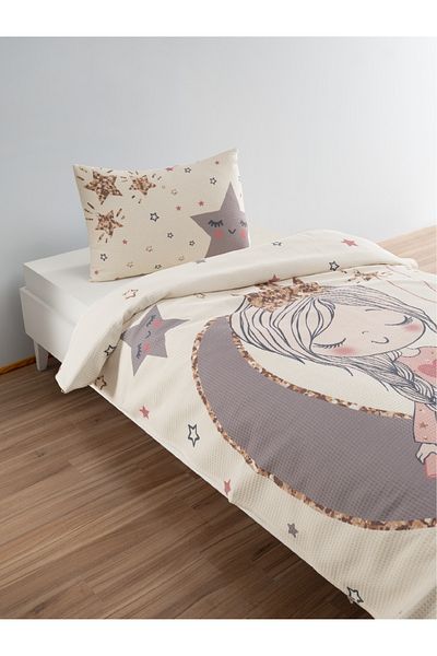 instababyrooms Single Pique, Bedspread Baby and Children's Room Pique