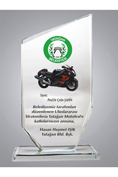 MERTKRİSTAL Kişiye Özel Cam Plaket Kristal Cam Plaket, Kişiye Ve Kurumlara Özel Kristal Plaket P102