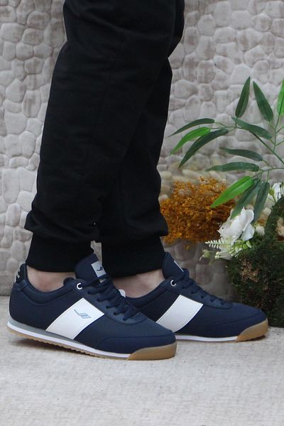 Lescon Flint 2 Navy Blue Comfortable Original Product Sneakers Men's Sports Shoes