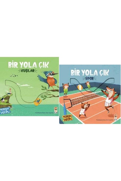 Sincap Kitap Bir Yola Çık Kuşlar + Bir Yola Çık Okul / 2 Kitap Set