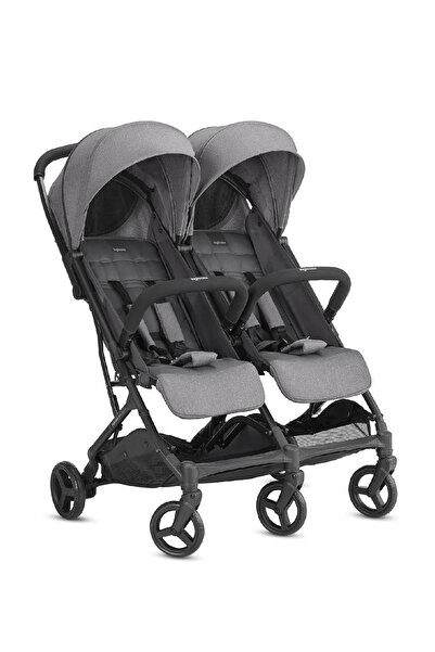 Inglesina Sketch Ikiz Bebek Arabası Grey