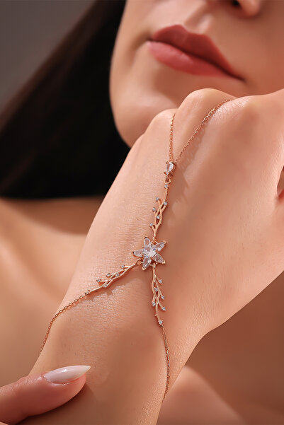 Miavi Silver 925 Ayar Gümüş Sarmaşık Şahmaren Bileklik