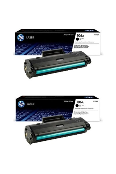 HP W1106A (106A) Laser Mfp 135W 2'li  Yazıcı Toneri SI22