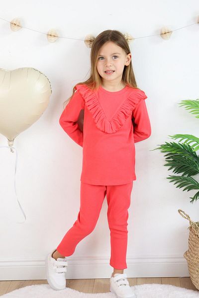 MiaBaby Set dublu cu volane