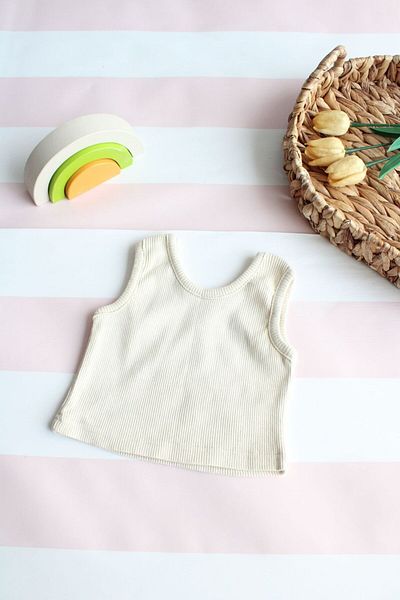 Momsbrand Thick Strap Colorful Crop