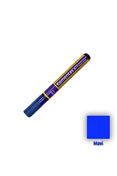 Kementaş Industrial Pens Violin Stone Industrial Blue Pen