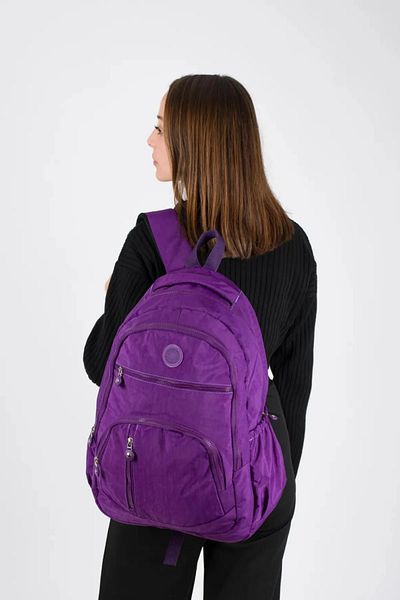 citycenterfashion Unisex Crinkle School Backpack Middle School High School College Waterproof Fabric with Laptop Pocket cty-lbn-201