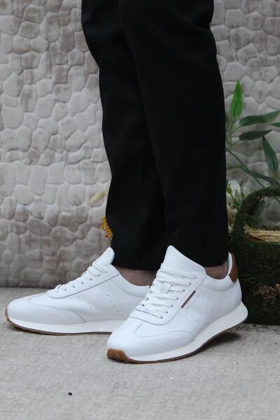 Hammer Jack 24020 White Original Product Flexible Light Genuine Leather Men's Shoes