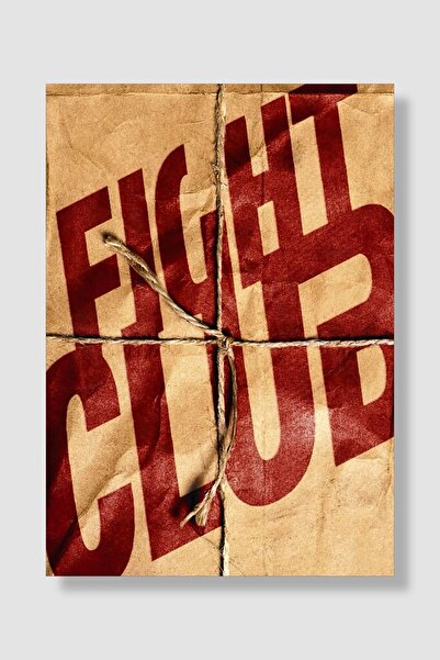 postick Fight Club Film Posteri Yüksek Kaliteli Parlak Kuşe Kağıdı