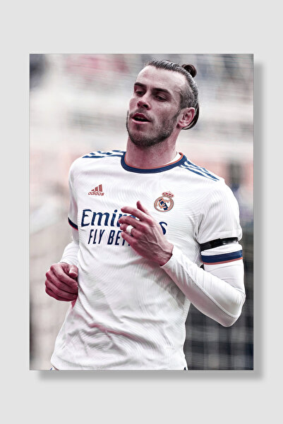 postick Gareth Bale Spor Posteri Kalın Parlak Kuşe Kağıdı