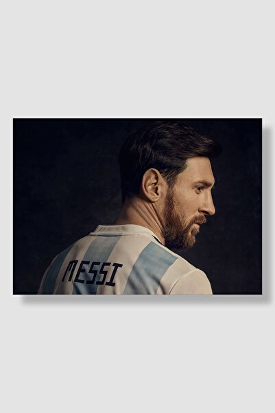 postick Lionel Messi Spor Posteri Kalın Parlak Kuşe Kağıdı