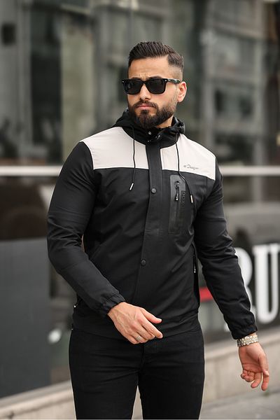DOXGER Hooded Seasonal Coat with Water Repellent Feature