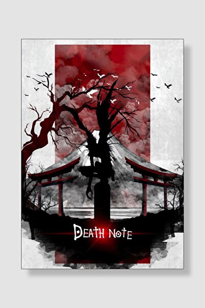 postick Death Note Anime Posteri Kalın Parlak Kuşe Kağıdı