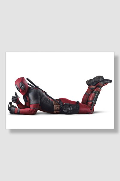 postick Deadpool Film Posteri Yüksek Kaliteli Parlak Kuşe Kağıdı