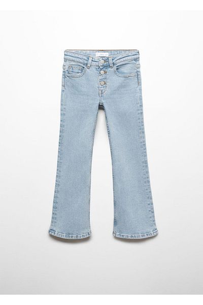 MANGO Kids Blugi Albastru Pentru Copii