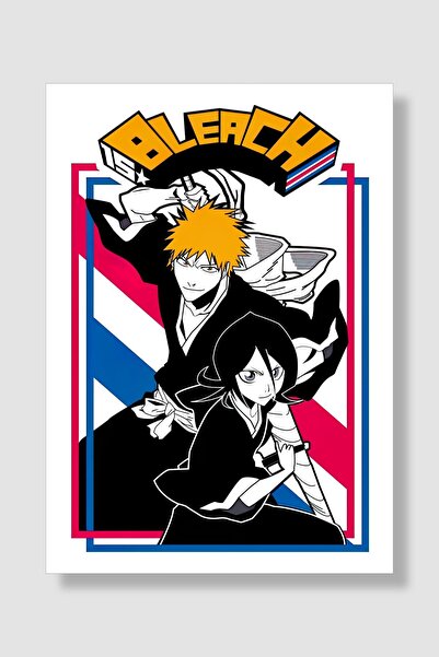postick Bleach Anime Posteri Kalın Parlak Kuşe Kağıdı