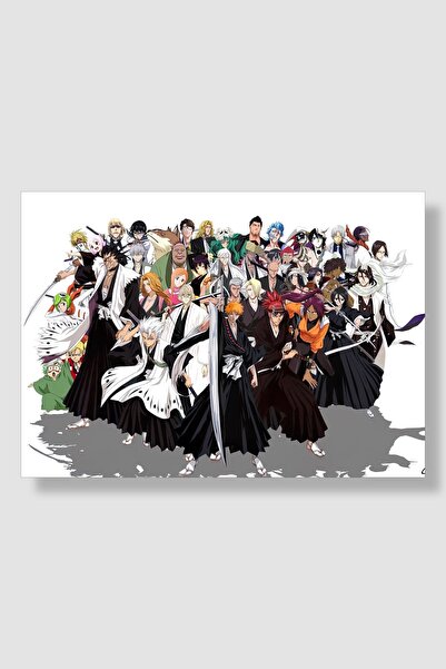 postick Bleach Anime Posteri Kalın Parlak Kuşe Kağıdı