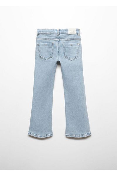 MANGO Kids Blugi Albastru Pentru Copii