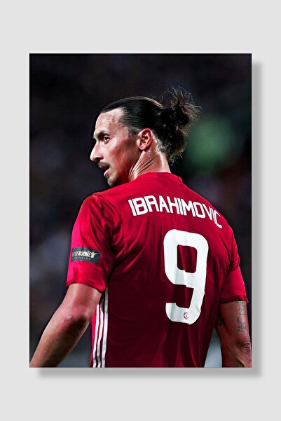 postick Zlatan Ibrahimovic Spor Posteri Kalın Parlak Kuşe Kağıdı