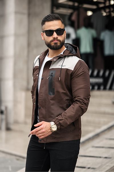 DOXGER Hooded Seasonal Coat with Water Repellent Feature