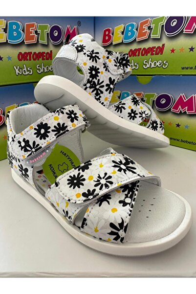 Kız Çocuk Hakiki Deri / Ortopedik / Günlük Yürüyüş Ve Spor Sandalet Ayakkabısı