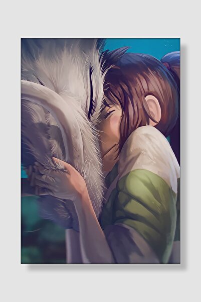 postick | Ruhların Kaçışı Anime Posteri Kalın Parlak Kuşe Kağıdı